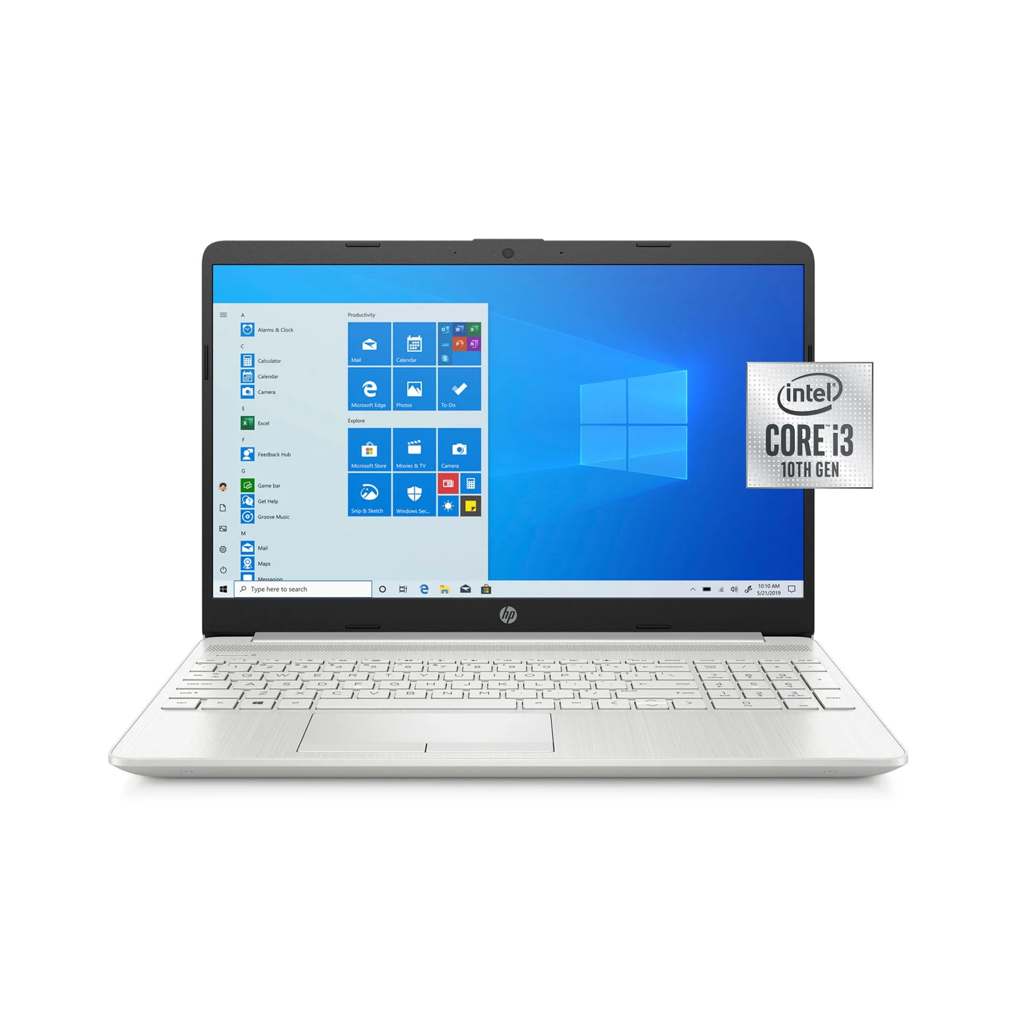 HP 15.6" Core i3 8GB 512GB SSD Laptop